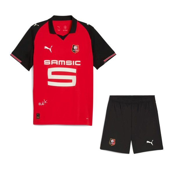 Camiseta Stade Rennais 1ª Niño 2025 2026